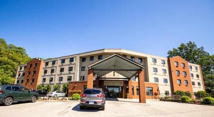 Exterior view of Highlands on the East Side facility