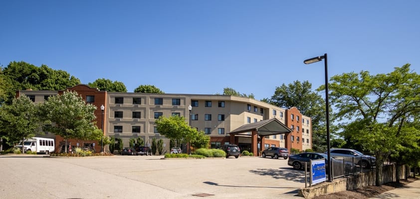 Exterior view of Highlands on the East Side facility