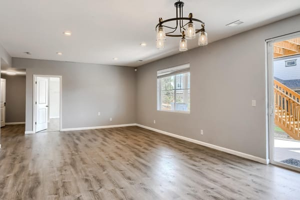 Bright, spacious interior common area with natural light