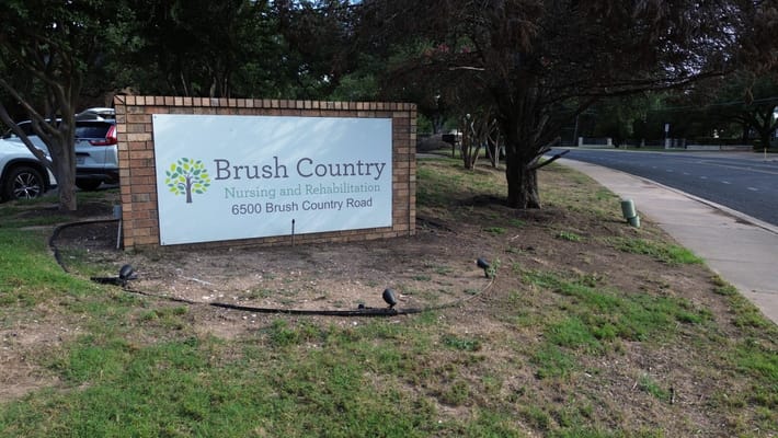 Signage for Brush Country Nursing and Rehabilitation facility