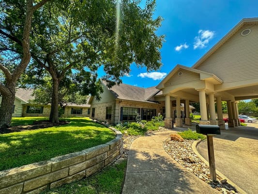 Front entrance of Brodie Ranch Nursing and Rehabilitation Center