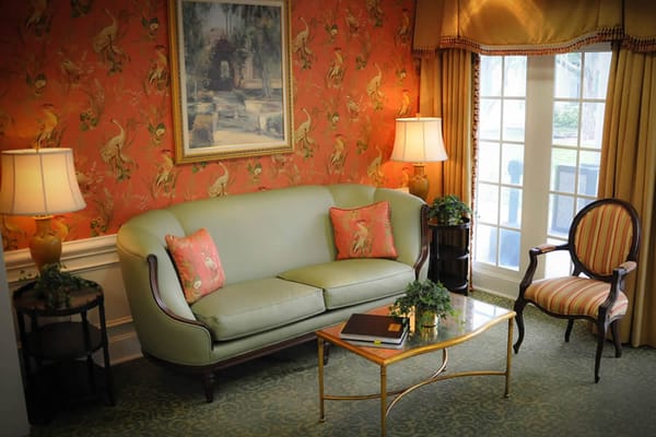 Cozy common area with comfortable seating and decor