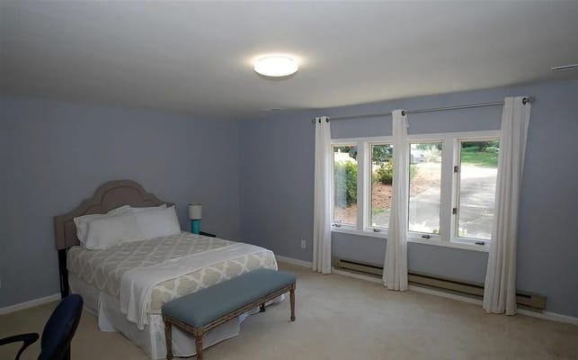 Cozy bedroom in a senior living facility