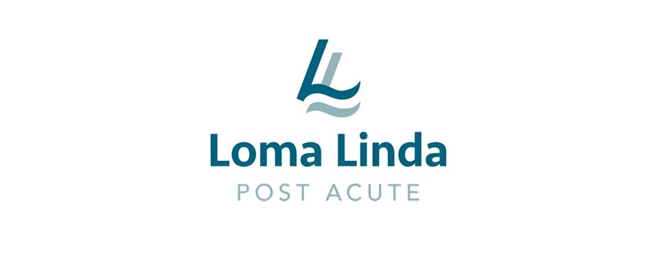 Logo of Loma Linda Post Acute on a white background