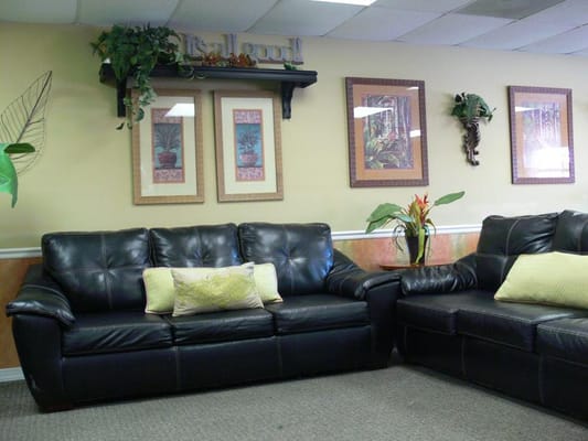 Cozy common area with comfortable seating and decor