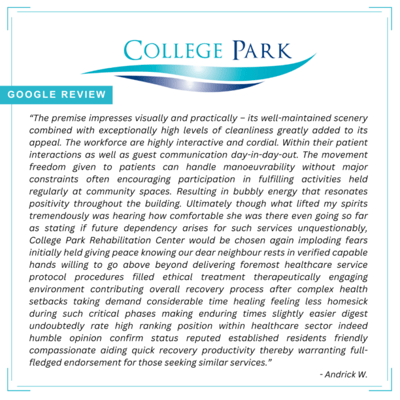 College Park Rehabilitation Center