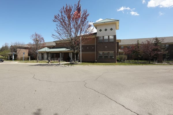 Front entrance of Village of Harmony Manor