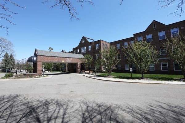 Exterior view of Beaumont Commons in Farmington Hills