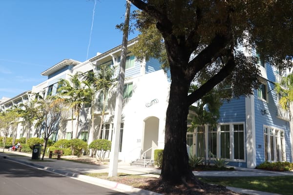 Exterior view of Father Marquess-Barry Apartments