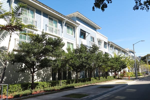 Exterior view of Father Marquess-Barry Apartments