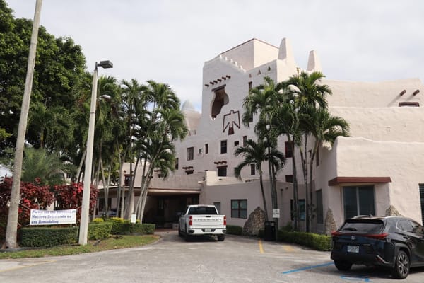 Exterior view of Miami Springs Nursing And Rehab Center