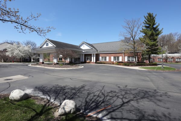 Exterior view of Woodhaven Retirement Community