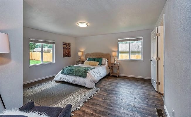 Cozy and inviting resident room with natural light