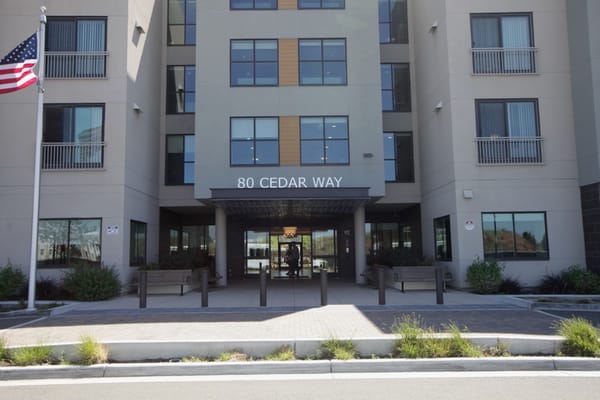 Exterior view of Ivy Park at Milpitas entrance