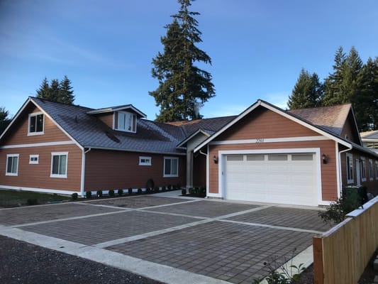 Exterior view of a senior living facility