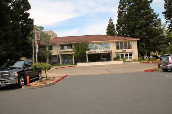 Exterior view of Mercy McMahon Terrace facility
