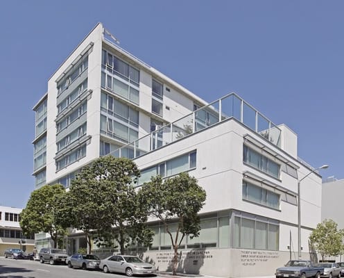 Exterior view of Parkview Terrace Senior Community in San Francisco