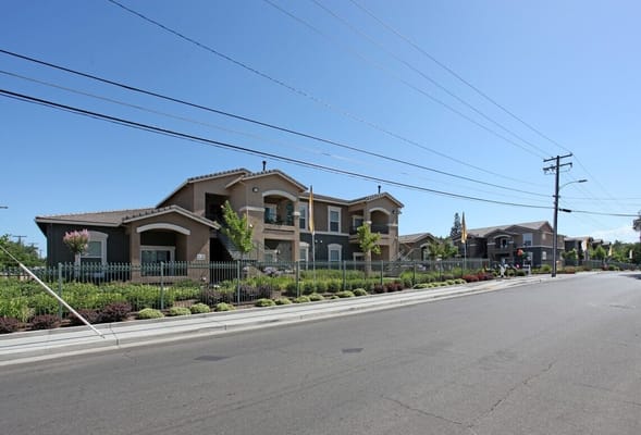 Exterior view of Varenna Senior Apartments