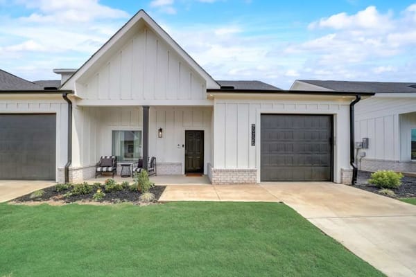 Exterior view of a senior living facility