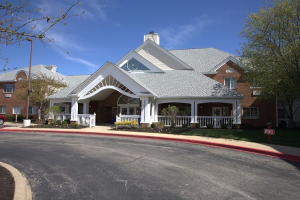 Exterior view of Vitality Living Stony Brook entrance
