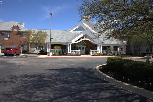Exterior view of the Vitality Living Stony Brook building