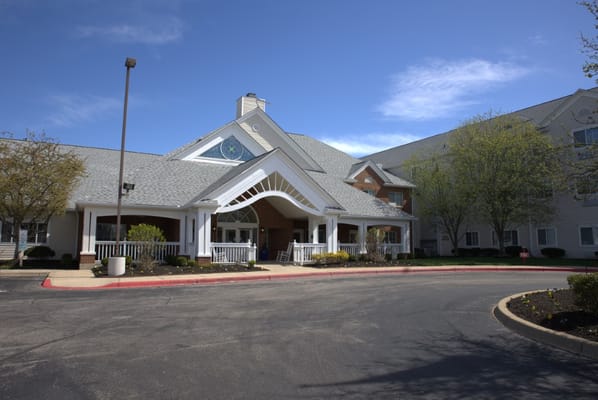 Exterior view of the entrance to Vitality Living Stony Brook