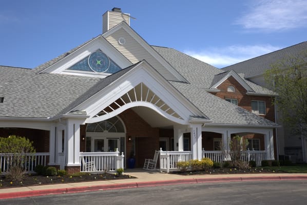 Front entrance of Vitality Living Stony Brook facility