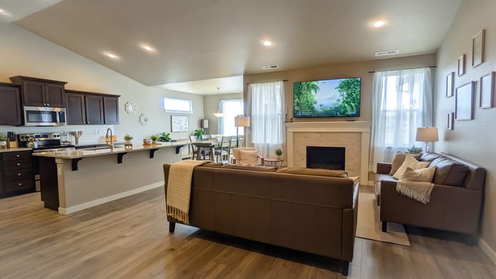 Interior common area with seating and decor