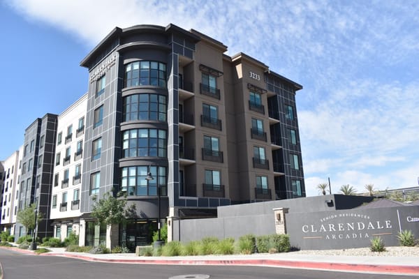 Exterior view of Clarendale Arcadia building