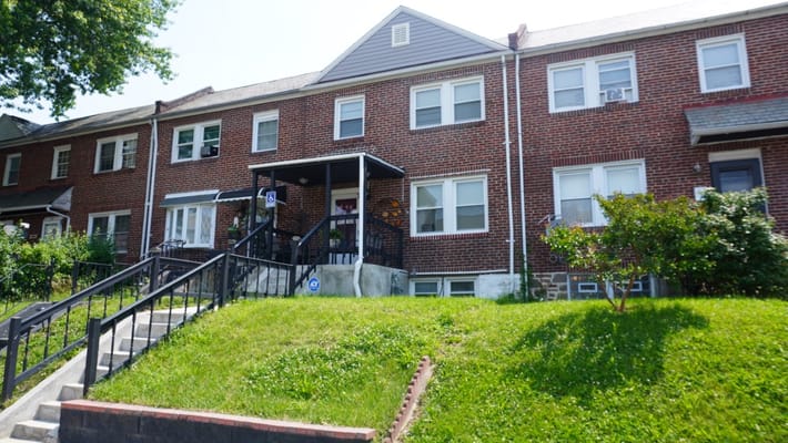 Exterior view of The Angel Network of Baltimore Assisted Living Facility