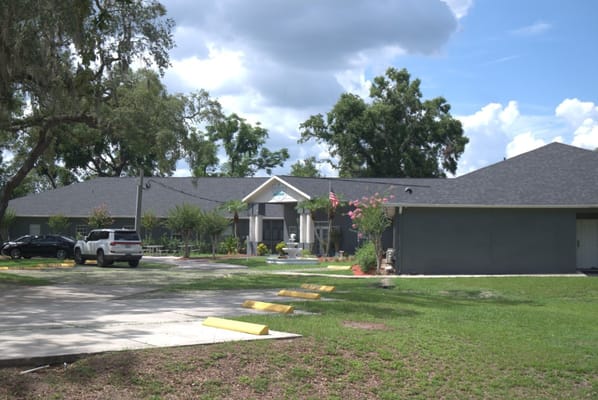 Exterior view of Elysian Gardens Assisted Living Facility