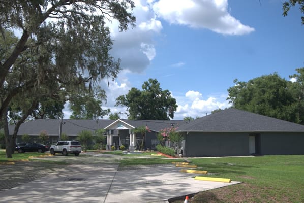 Exterior view of Elysian Gardens Assisted Living Facility