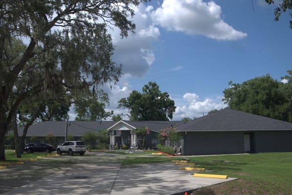 Exterior view of the Elysian Gardens Assisted Living Facility