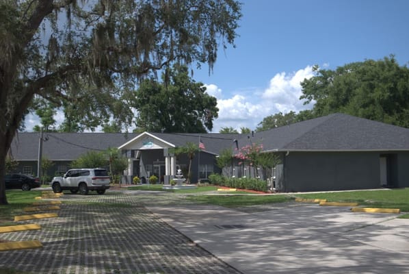 Front view of Elysian Gardens Assisted Living Facility