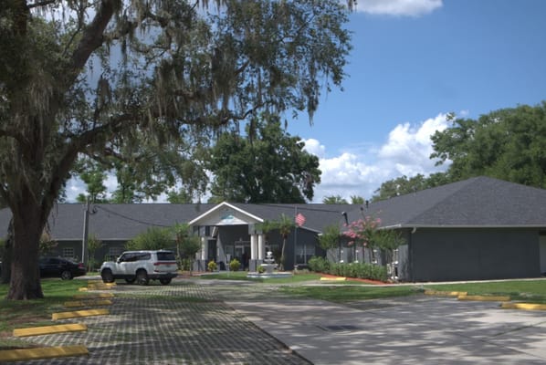 Exterior view of Elysian Gardens Assisted Living Facility