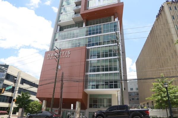 Exterior view of Heartis Senior Living building