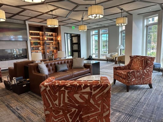 Cozy common area with comfortable seating