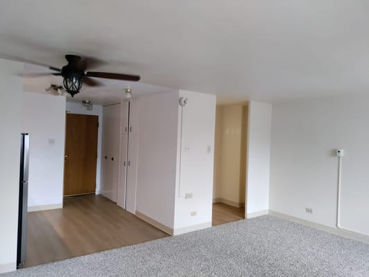 Interior view of a living area in St Vrain Manor.