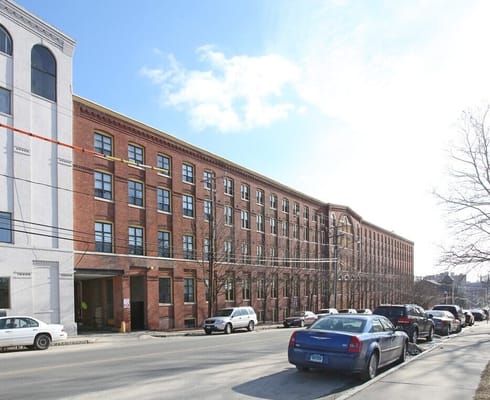 Exterior view of an assisted living facility building