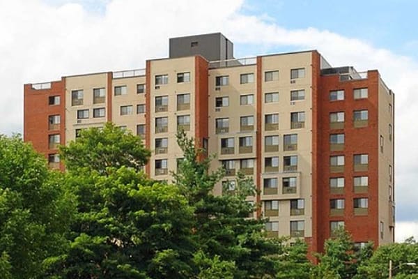 Exterior view of Underwood Elderly Apartment Homes