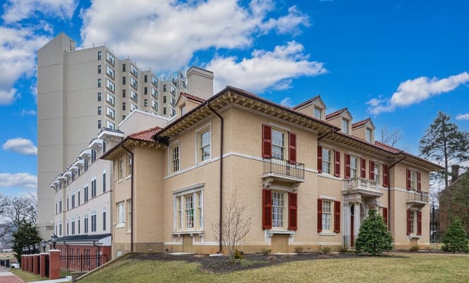 Exterior view of H. Fletcher Brown Apartments