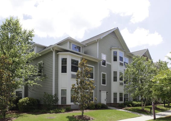 Exterior view of Farrfield Manor Senior Apartments