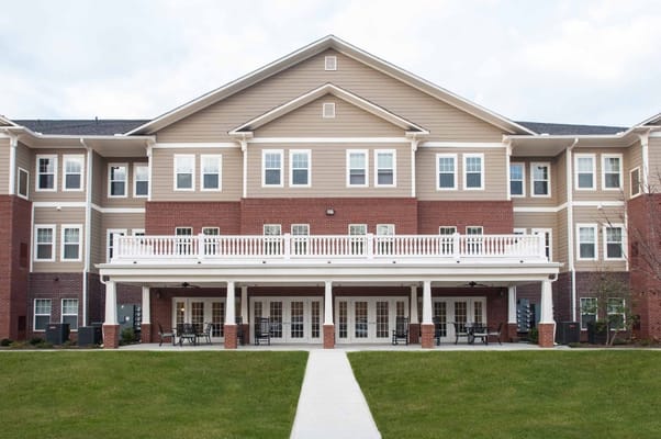 Exterior view of Lakewood Hills Senior Village