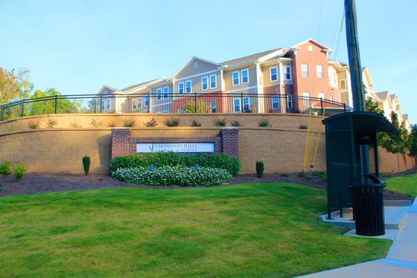 Exterior view of Lakewood Hills Senior Village