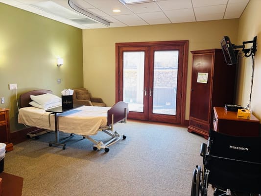 Interior view of a resident's living space