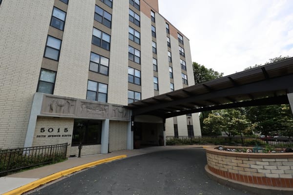 Exterior view of the Nokomis Square Cooperative building
