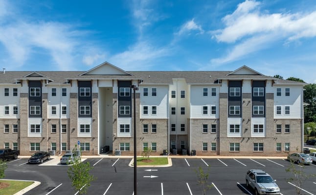 Exterior view of Union at Stonecrest building