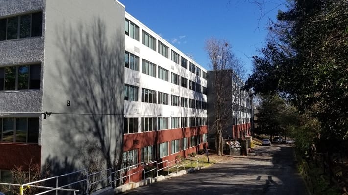 Exterior view of Lenox Summit Apartments building