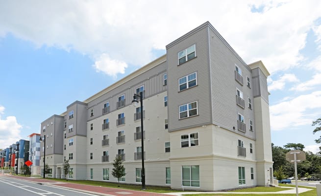 Exterior view of the Arbors at Tumblin Creek building