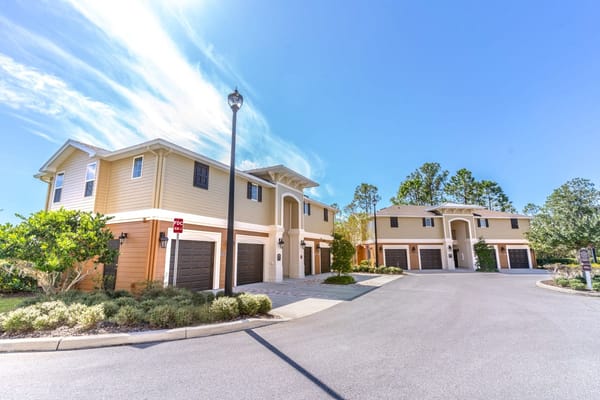Exterior view of Palm Coast Landing Senior Apartments